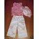Completino Estivo bellissimo 3 Pezzi Bimba 18 Mesi
