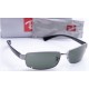 RAYBAN 0RB3364 Montatura metallo brunito lenti verde scuro