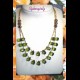 COLLANA VINTAGE + ORECCHINI NECKLACE EARRINGS CRYSTALS DROP