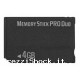 MEMORY STICK 4 GB PRO DUO (PSP) NUOVO