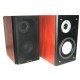 CASSE ACUSTICHE IN LEGNO COPPIA ACCESSORI AUDIO