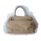 BORSA DA DONNA BEIGE, TESSUTO EPELLE, MADE IN ITALY
