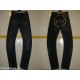 JEANS ANDREW MACKENZIE BLU SCURO SCRITTA AMK SUL RETRO TG 44