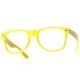 OCCHIALI DA SOLE WAY FARER CLEAR LENTE TRASPARENTE GIALLI