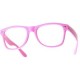 OCCHIALI DA SOLE WAY FARER CLEAR ROSA LENTE TRASPARENTE