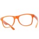 OCCHIALI DA SOLE WAY FARER CLEAR ARANCIO LENTE TRASPARENTE