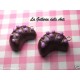 Charm Fimo Cernit cornetti dolcetti kawaii handmade 1pz