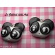 Charm Fimo Cernit panda tenerissimi kawaii handmade 1pz