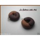 Charm Fimo Cernit biscotto Abbracci kawaii handmade 1pz