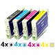 Kit per Epson serie T0711-2-3-4 (16 cartucce)