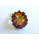 ANELLO IN ARGENTO AMBRA INCISA - AMBRA BALTICA