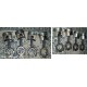 4 pistoni + bielle fiat panda 750 yang