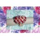 ANELLO VICTORiAN RING CRISTALLI SWAROVSKI BORDEAUX ROSA