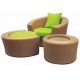 Set poltrone in Rattan per Esterno