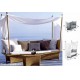 Letto Giorno Capannina in Rattan