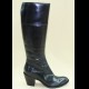 Stivale Donna Pelle Nero Piermartina Design Made in Italy