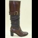 Stivale donna pelle marrone n 39 Piermartina Design