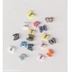 100 FETTINE FARFALLE  DI FIMO NAIL ART RICOSTRUZIONE UNGHIE