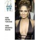 GLI ORECCHINI DI JENNIFER LOPEZ veri turchesi e vero argento