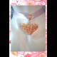 COLLARINO CHOCKER SWAROVSKI CRYSTALS SIAM HEART CUORE