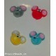 adesivi sticker scrapbooking autocollant peluche topini