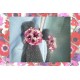 ANELLO VICTORiAN RING SWAROVSKI CRYSTAL FUCHSIA AB ROSE