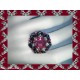 ANELLO VICTORiAN RING SWAROVSKI CRYSTAL GOTHIC QUEEN
