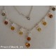 COLLANA SWAROVSKI CON CUORE TOPAZ E ORECCHINI SEXY