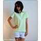 Polo Tommy Hilfiger, Donna, MEDIUM, Classic, Verde Chiaro