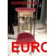 vecchio inginocchiatoio francese rovere