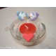Candele decorate con FIMO