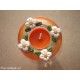 Candele decorate con FIMO