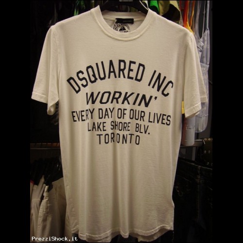 T-Shirt "DSQUARED" Workin'.