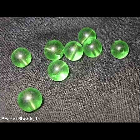 Perla tonda liscia verde 8mm