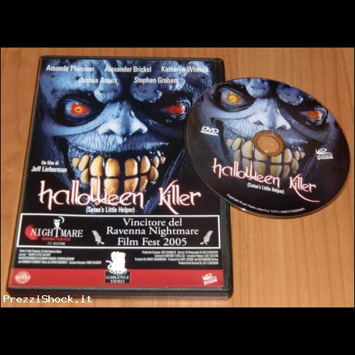Halloween killer (horror) dvd usato originale