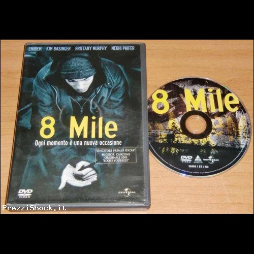 8 mile (dramm.) dvd usato originale