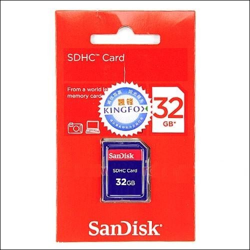 SCHEDA MEMORIA SDHC SANDISK 32 GB NUOVE IMBALLATE