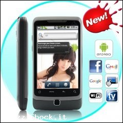 3,5 pollici Smart Phone Android 2.2 (Dual SIM, Wi-Fi, touchs