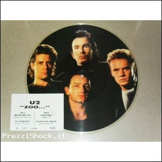 U2 Zoo tv picture disc numerato