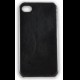 Back Cover Dolce Vita Apple iPhone 4 In Ecopelle Black