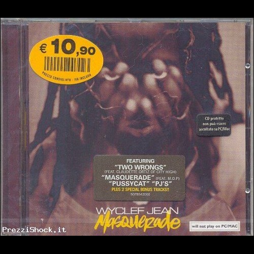 WYCLEF JEAN - Masquerade - CD