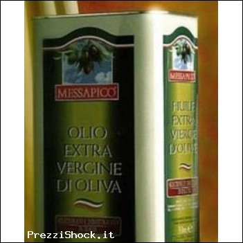 5 litri di olio extra vergine d'oliva pugliese