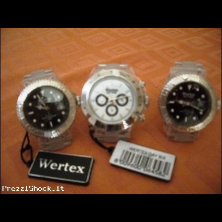 Set di 3 orologi da polso Wertex nuovi