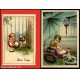 2 Cartoline Epoca Illustrate Antique Postcard Bertiglia Bimb