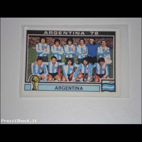 ALBUM FIGURINE PANINI ARGENTINA 78 -  SQUADRA ARGENTINA