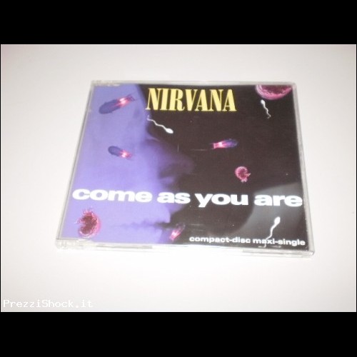 NIRVANA - COME AS YOU ARE - MAXI CD SINGLE - 4 TRACCE - 1992