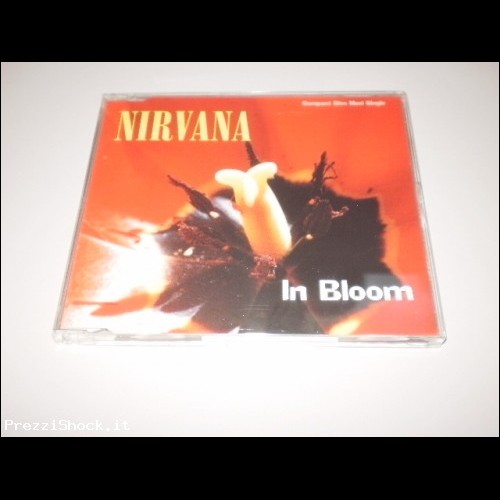 NIRVANA - IN BLOOM -  MAXI CD SINGLE - 3 TRACCE - 1992 -