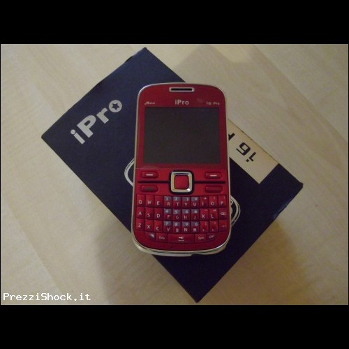 IPRO I6 TELEFONO CELLULARE DUAL SIM - Colore Rosso