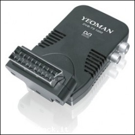  Ricevitore digitale terrestre Scart YEOMAN DVB-TS 1000 NV