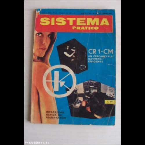 SISTEMA PRATICO - N. 10 - 1969 - CR 1-CM Cercametalli